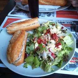 La Grignot' - L'assiette sandwich & crudités !