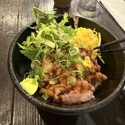 Uchida Eatery / Shokudo - Negitoro (Chopped Tuna Belly) Donburi Amazing