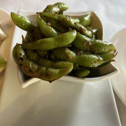 Railroad Thai Restaurant - Spicy Edamame