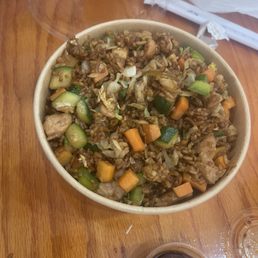 Chicken Hibachi Fried Rice