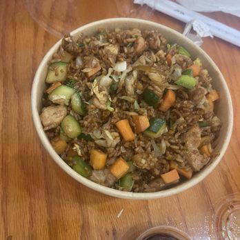 Tiger VR Cafe - Hibachi fried rice, very large portion - Bubble Tea Near Me - Auburn, Alabama