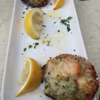 Bentley's Restaurant - Scallops on the half shell...no one could wait for me to take the pic before they nabbed them...DELICIOUS‼ - Seafood Near Me - Lake Ozark, Missouri Bentley's Restaurant - Scallops on the half shell...no one could wait for me to take the pic before they nabbed them...DELICIOUS‼ - Seafood Near Me - Lake Ozark, Missouri