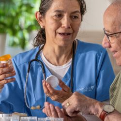 ComForCare Home Care - Medication reminders and organization to keep seniors safe and on schedule with their daily prescriptions.