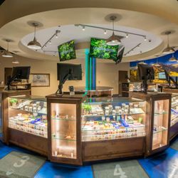 Lightshade Rec Dispensary - Cannabis Order Counter inside the Lightshade Federal Heights Dispensary