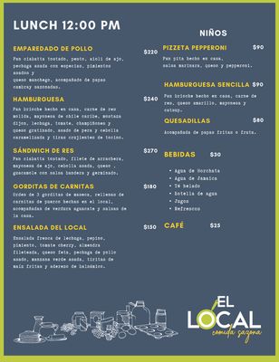 Menu photo 4 El Local comida sazona Puerto Peñasco, SON