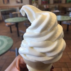 Vanilla cone-- I try this in every state and country