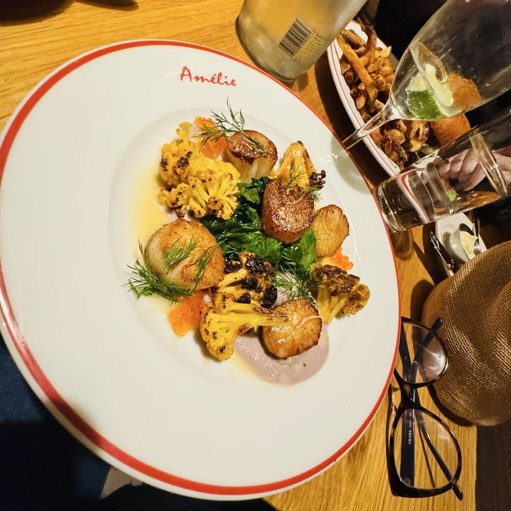 Amelie - Seared Local Scallops - Wine Bars Near Me - Washington, DC, District of Columbia