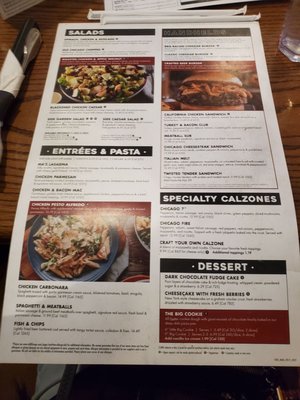 Menu photo 2 Old Chicago Pizza + Taproom LAKEWOOD, CO Menu photo 2 Old Chicago Pizza + Taproom LAKEWOOD, CO