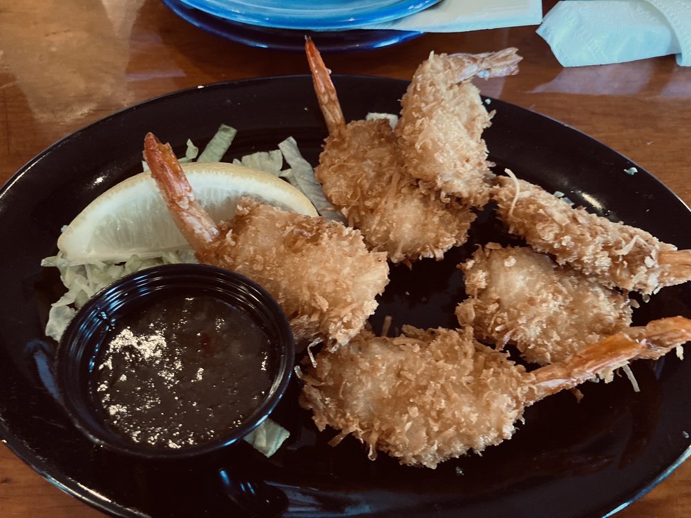 Order Coconut Shrimp food online from Goombays Grille and Raw Bar store, Kill Devil Hills on bringmethat.com