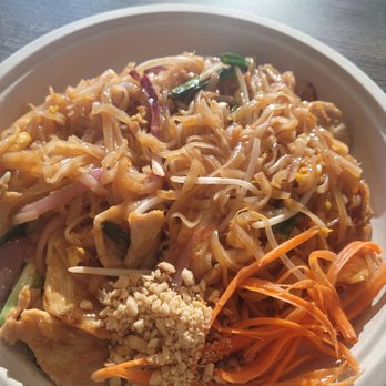 Chick Corner Thai Kitchen - Chicken Pad Thai 4.15.23 - Thai Near Me - Valley Village, California Chick Corner Thai Kitchen - Chicken Pad Thai 4.15.23 - Thai Near Me - Valley Village, California