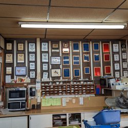 Corralitos Market and Sausage Company - A wall full of awards.