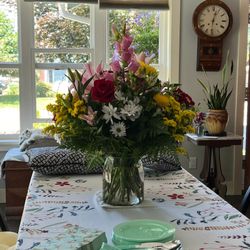 Farmfancy - I gave instructions for a $100 budget.  I felt,  and my recipient, that it was worth it!!!