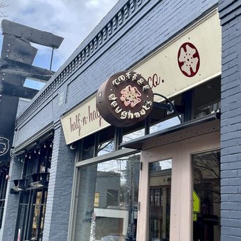 Half and Half Doughnut Co. - Outside of Shop - Coffee & Tea Near Me - Seattle, Washington