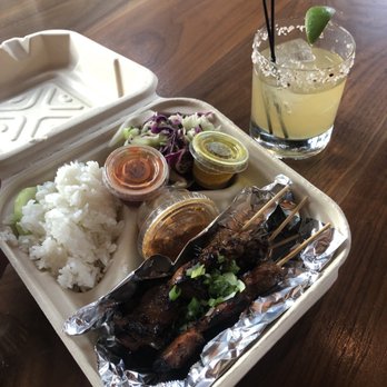 Satay LA - My favorite pork saté! And a drink from Mobar! - Indonesian Near Me - West Covina, California Satay LA - My favorite pork saté! And a drink from Mobar! - Indonesian Near Me - West Covina, California