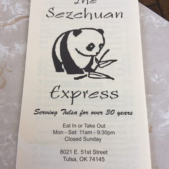 Sezchuan Express - Menu - Chinese Near Me - Tulsa, Oklahoma Sezchuan Express - Menu - Chinese Near Me - Tulsa, Oklahoma