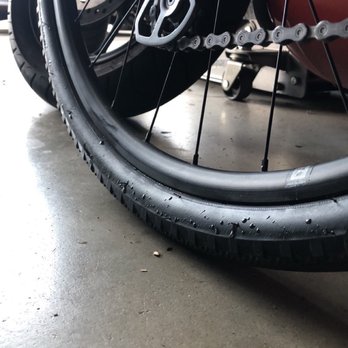 Jax Bicycle Center - My tyres must have been reinstalled because the rear is now leaking sealant all over and the front's presta valve was clogged. - Bikes Near Me - Irvine, California