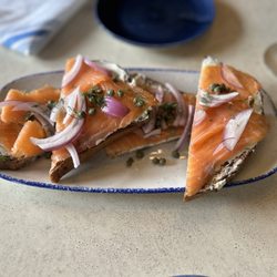 Wildfire - Smoked salmon toast