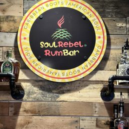 Bar area sign
