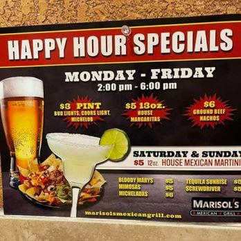 Marisol's Mexican Grill - Happy Hour - Mexican Near Me - Georgetown, Texas