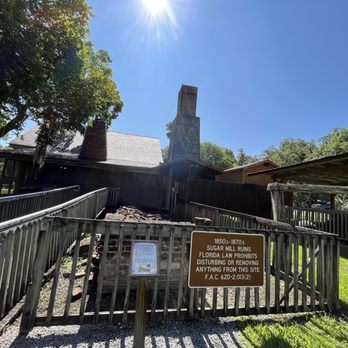 DeLeon Spring State Park - History of the sugar mill restaurant - Parks Near Me - De Leon Springs, Florida