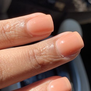 Brookhaven Nail City - Pretty color, but very sheer coat. Can still see my nail through the color - Nail Salons Near Me - Atlanta, Georgia