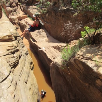 Zion Adventures - Canyoneering in Water Canyon - Hiking Near Me - Springdale, Utah Zion Adventures - Canyoneering in Water Canyon - Hiking Near Me - Springdale, Utah