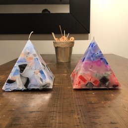 Love our pyramid candles! Love our pyramid candles!