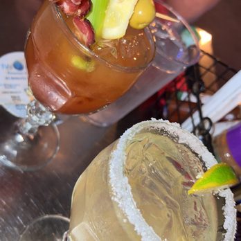 Conch Republic Seafood - Bloody Mary and top shelf margarita - Seafood Near Me - Key West, Florida