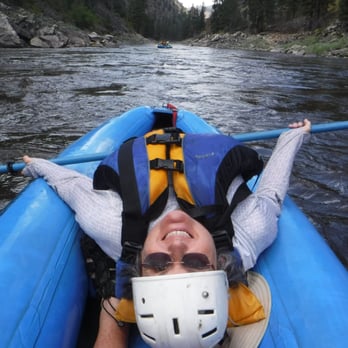 Action Whitewater Adventures - Riding in the kayak. - Rafting/Kayaking Near Me