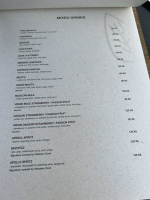 Menu photo 3 Arrigo Děčín, US