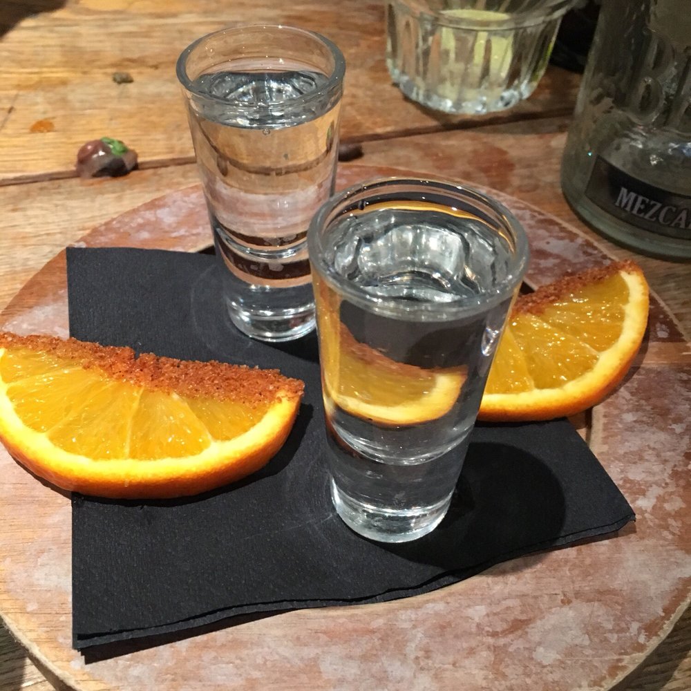 Cafe Chula - Mezcal shots - Mexican Near Me - London, XGL Cafe Chula - Mezcal shots - Mexican Near Me - London, XGL
