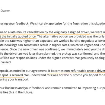 Sonic Auto Transportation - Alex redefines the English Language to literally go against what his own contract says. - Vehicle Shipping Near Me - Costa Mesa, California Sonic Auto Transportation - Alex redefines the English Language to literally go against what his own contract says. - Vehicle Shipping Near Me - Costa Mesa, California