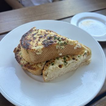 TOWN - CREAMY CHEESY LA BREA GARLIC BREAD was very cheesy and needed more garlic. The bread wasn't super warm when it was served. 3/10 - Steakhouses Near Me - San Carlos, California
