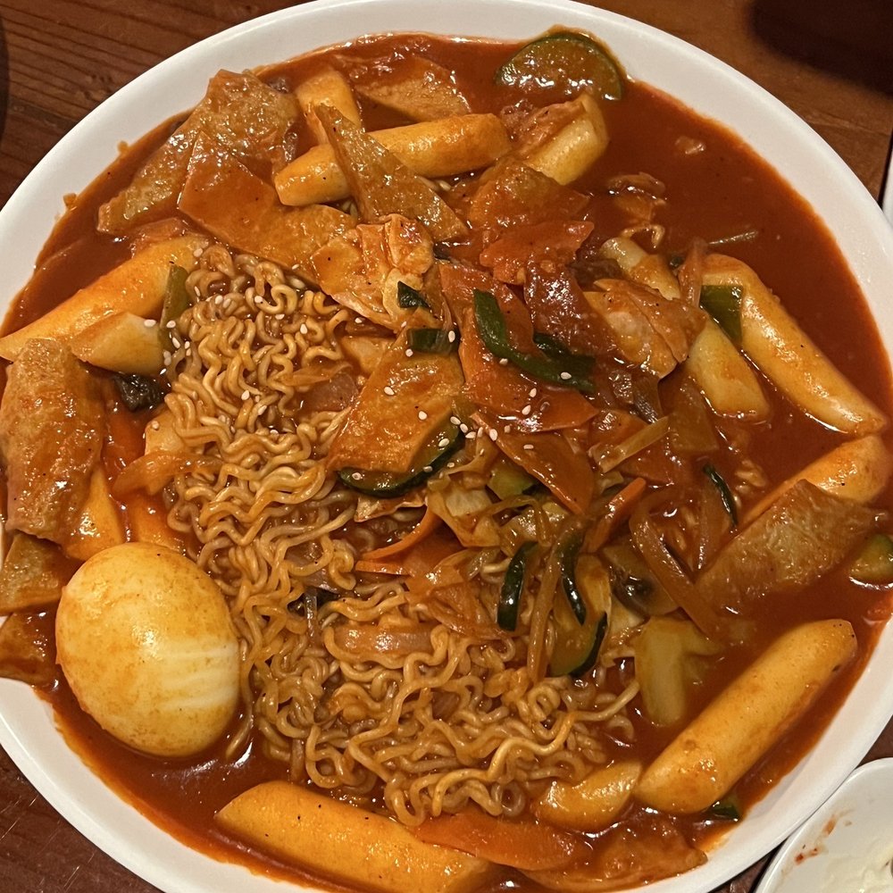 Dan Sung Sa - Spicy Rice Cakes with Ramen - Korean Near Me - Oakland, California Dan Sung Sa - Spicy Rice Cakes with Ramen - Korean Near Me - Oakland, California