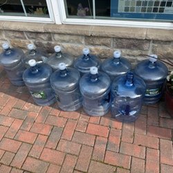 ReadyRefresh - 10 empty bottles of water three promise pick ups and ready refresh will not pick it up I think they're going out of business.