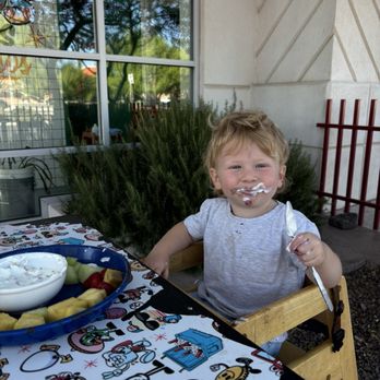 Buen Dia - My son loved the yogurt and the pancakes. - Mexican Near Me - El Paso, Texas