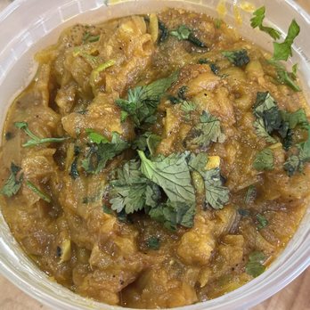 Butter Chicken Blockbuster - Baingan Bhartha (mashed eggplant) - Indian Near Me - Vallejo, California Butter Chicken Blockbuster - Baingan Bhartha (mashed eggplant) - Indian Near Me - Vallejo, California
