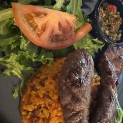 Kseros Fusion Caribeña - Churrasco with Arroz