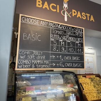 Baci & Pasta - menu - Italian Near Me - Venezia, VE Baci & Pasta - menu - Italian Near Me - Venezia, VE