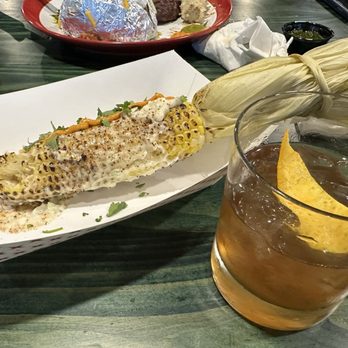 Monkey’s Tail - Elote and old fashion. So tasty. - Cocktail Bars Near Me - Conroe, Texas Monkey’s Tail - Elote and old fashion. So tasty. - Cocktail Bars Near Me - Conroe, Texas