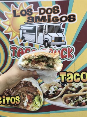 Los Dos Amigos Taco Truck by null