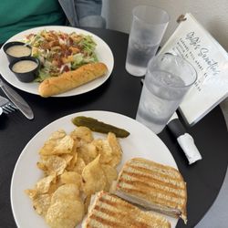 GiGi's - Turkey Melt, Caesar Salad