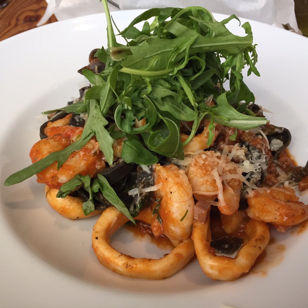Aioli - Seafood tagliatelle - Breakfast & Brunch Near Me - Warsaw, MZ Aioli - Seafood tagliatelle - Breakfast & Brunch Near Me - Warsaw, MZ