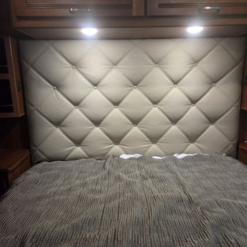Raul's Auto Trim - New headboard that doesn't leave flakes of vinyl in your hair! - Furniture Reupholstery Near Me - Ontario, California