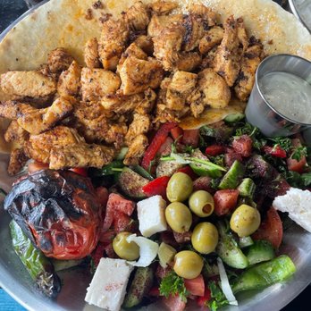 Baba's Kitchen - Chicken gyro plate - Mediterranean Near Me - Atlanta, Georgia