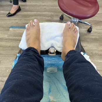 Creative Nail Spa - Basic Pedicure, No Color - Waxing Near Me - Belmont, California