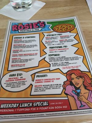 Menu photo 8 Rosie’s Italian Cincinnati, OH Menu photo 8 Rosie’s Italian Cincinnati, OH