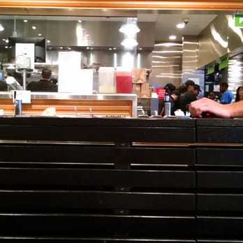 Shake Shack Bridgewater - Waiting area and condiments station - Burgers Near Me - Bridgewater, New Jersey