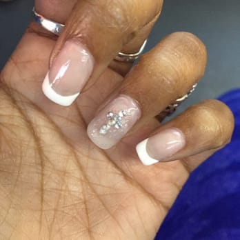 Sunset Nails - Glue GLUMPED over the beautiful design that I loved. - Nail Salons Near Me - San Francisco, California Sunset Nails - Glue GLUMPED over the beautiful design that I loved. - Nail Salons Near Me - San Francisco, California