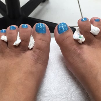 Linda's Nail & Spa - Pedicure by Helen. - Nail Salons Near Me - Poway, California